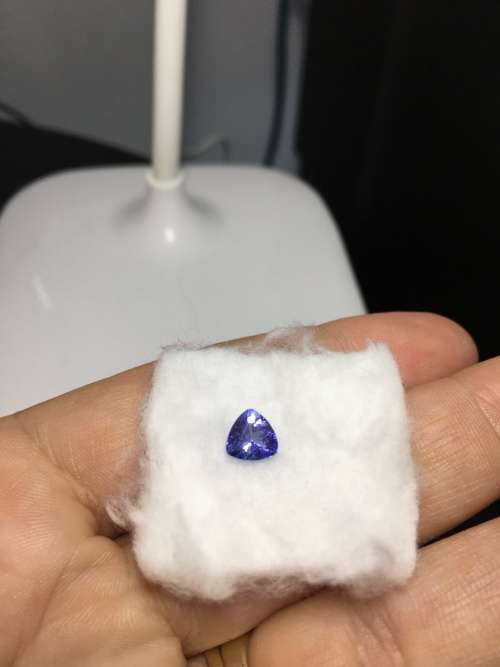 TANZANITE Trillion cut